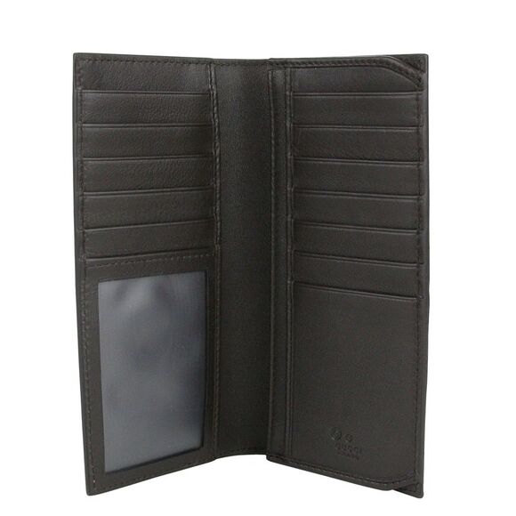 Gucci Men's Microguccissima Brown Leather Wallet With ID window - Picture 5 of 7